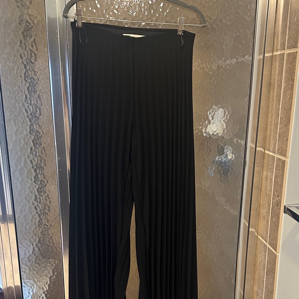 Zara Black Wide Leg Pants